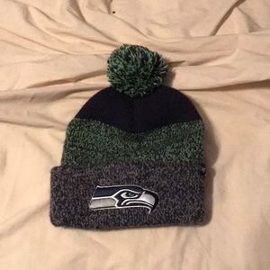 Seahawks beanie